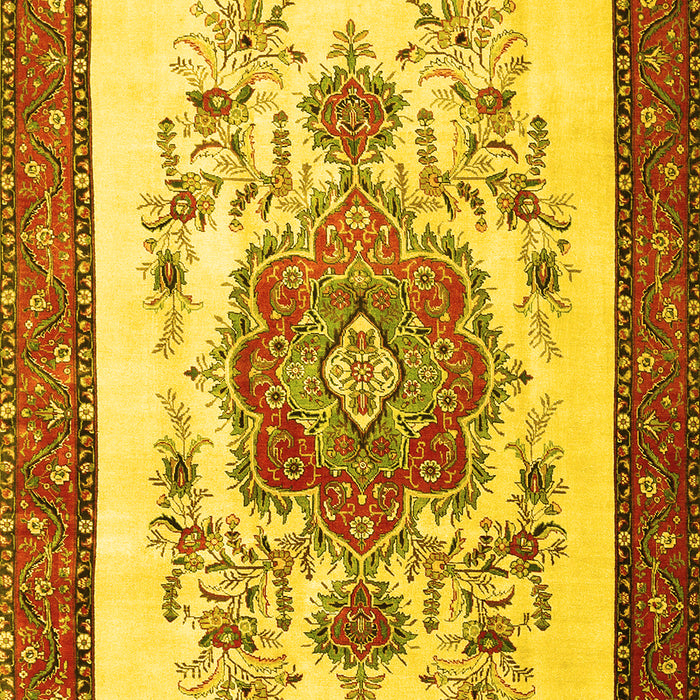 Persian Yellow Traditional Rug, tr1222yw