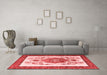 Traditional Red Washable Rugs