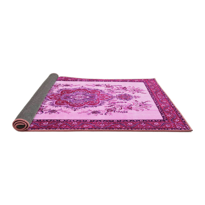 Sideview of Persian Pink Traditional Rug, tr1222pnk