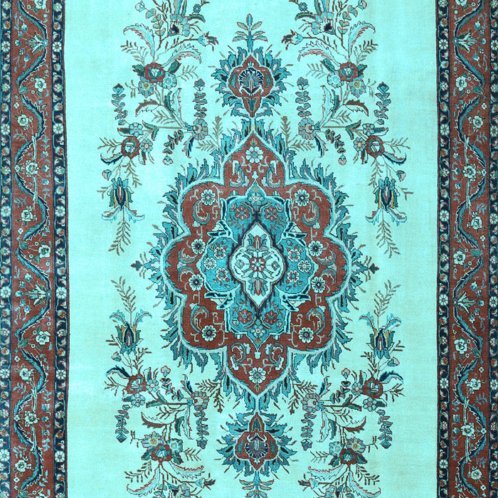 Persian Light Blue Traditional Rug, tr1222lblu