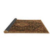 Sideview of Medallion Brown Traditional Rug, tr1223brn