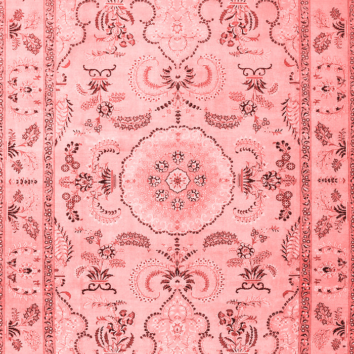 Medallion Red Traditional Area Rugs
