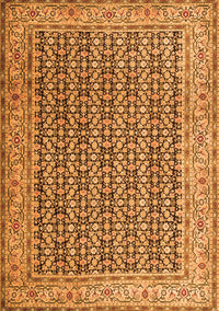 Persian Orange Traditional Rug, tr1225org