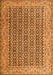 Persian Orange Traditional Rug, tr1225org