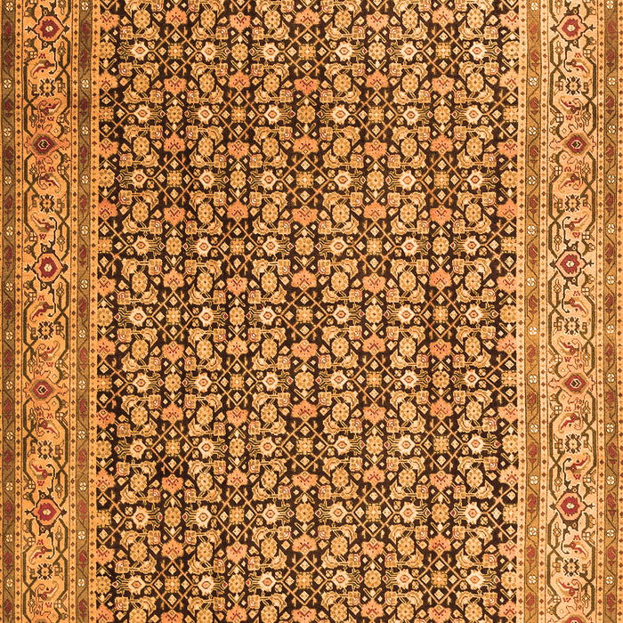 Persian Orange Traditional Rug, tr1225org