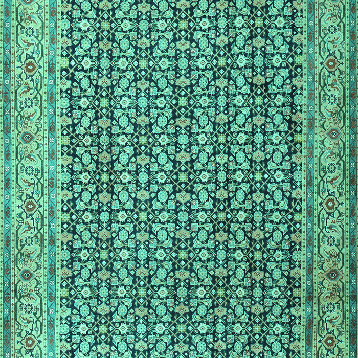 Persian Turquoise Traditional Rug, tr1225turq