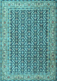 Persian Light Blue Traditional Rug, tr1225lblu