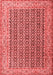 Persian Red Traditional Area Rugs