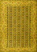 Persian Yellow Traditional Rug, tr1225yw