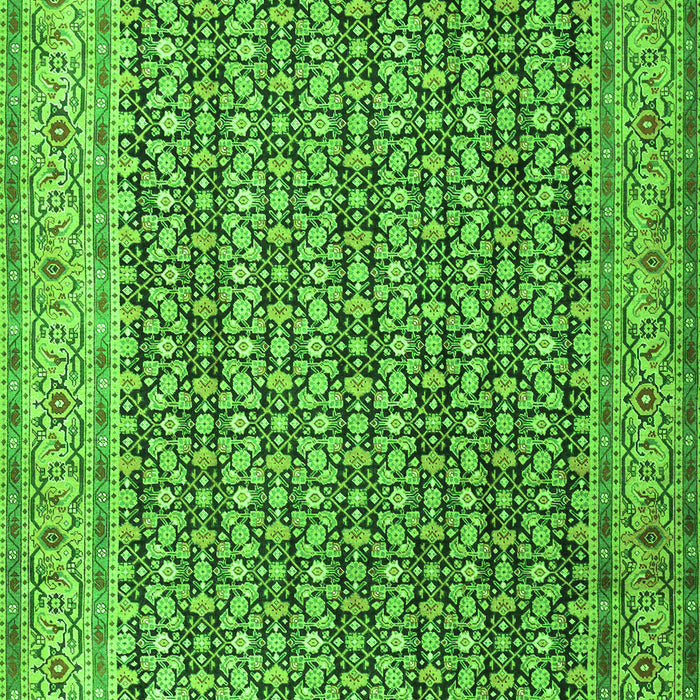Persian Green Traditional Rug, tr1225grn