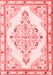 Medallion Red Traditional Area Rugs