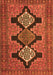 Persian Orange Traditional Rug, tr1228org