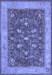 Persian Blue Traditional Rug, tr122blu