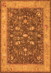 Persian Orange Traditional Rug, tr122org