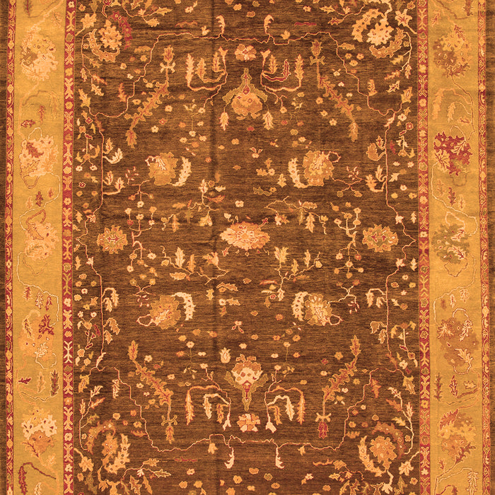 Persian Orange Traditional Rug, tr122org