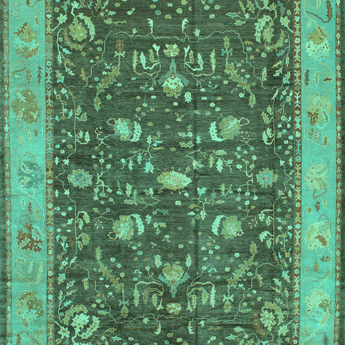 Persian Turquoise Traditional Rug, tr122turq
