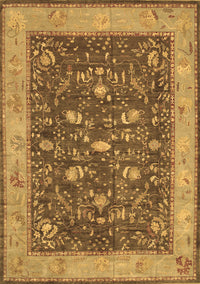 Persian Brown Traditional Rug, tr122brn