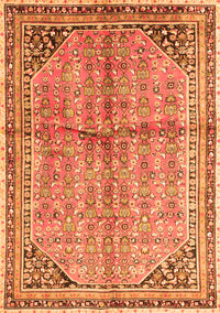 Persian Orange Traditional Rug, tr1230org