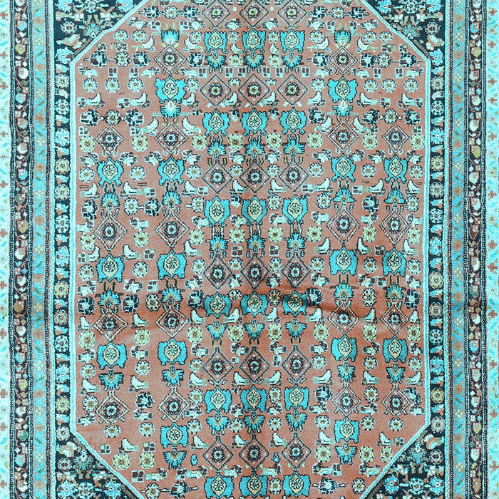 Persian Light Blue Traditional Rug, tr1230lblu