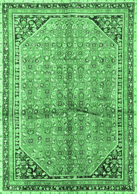 Persian Emerald Green Traditional Rug, tr1230emgrn