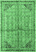 Persian Emerald Green Traditional Rug, tr1230emgrn