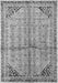 Persian Gray Traditional Rug, tr1230gry