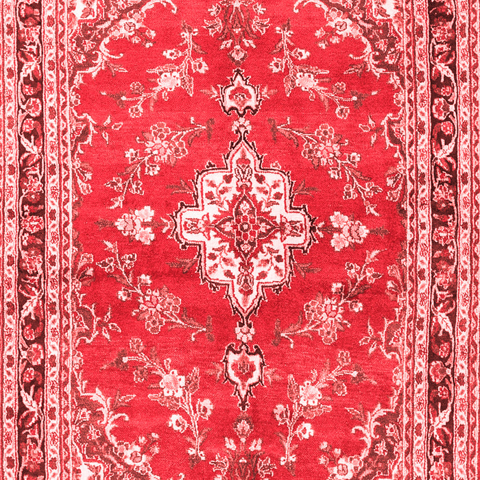 Medallion Red Traditional Area Rugs