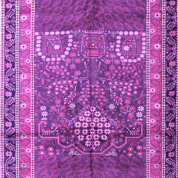 Machine Washable Persian Purple Traditional Area Rugs, wshtr1233pur
