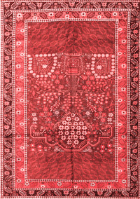 Persian Red Traditional Rug, tr1233red
