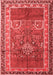 Persian Red Traditional Area Rugs