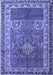 Persian Blue Traditional Rug, tr1233blu