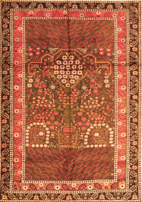 Persian Orange Traditional Rug, tr1233org