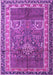 Persian Purple Traditional Rug, tr1233pur