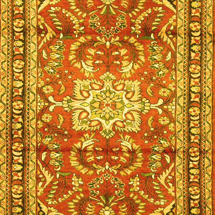 Persian Yellow Traditional Rug, tr1234yw