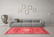 Traditional Red Washable Rugs