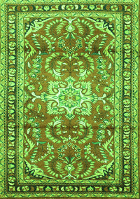 Persian Green Traditional Rug, tr1234grn