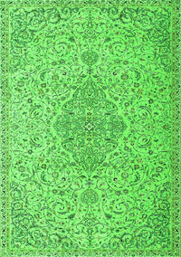 Persian Green Traditional Rug, tr1235grn