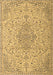 Persian Brown Traditional Rug, tr1235brn