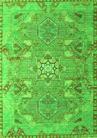 Persian Green Traditional Rug, tr1236grn