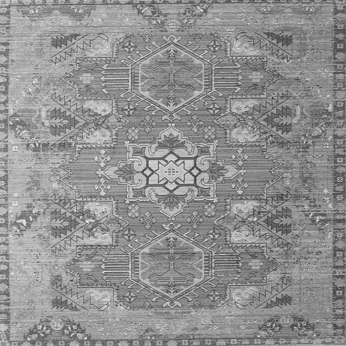 Serging Thickness of Persian Gray Traditional Rug, tr1236gry