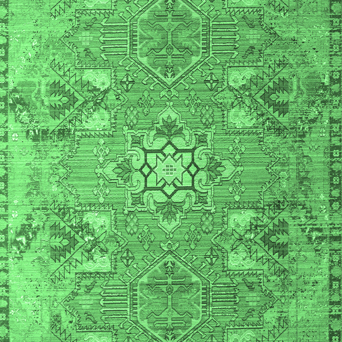Persian Emerald Green Traditional Rug, tr1236emgrn