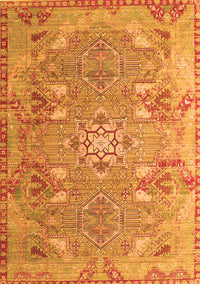 Persian Orange Traditional Rug, tr1236org