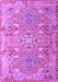 Persian Purple Traditional Rug, tr1236pur