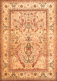 Persian Orange Traditional Rug, tr1237org