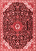 Medallion Red Traditional Area Rugs