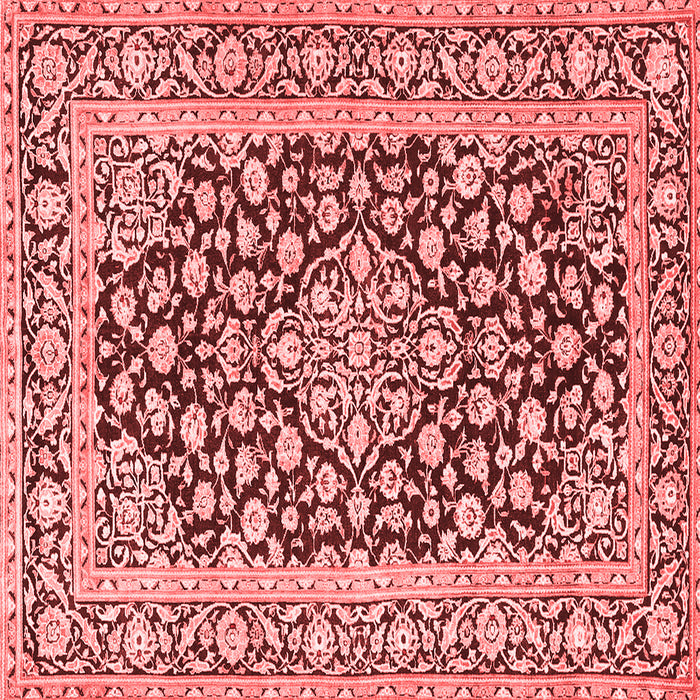 Machine Washable Persian Red Traditional Rug, wshtr1239red