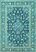 Persian Light Blue Traditional Rug, tr1239lblu