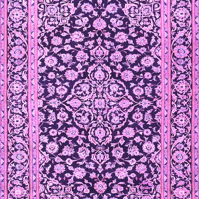 Machine Washable Persian Purple Traditional Area Rugs, wshtr1239pur