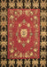 Machine Washable Persian Brown Traditional Rug, wshtr123brn