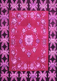 Persian Pink Traditional Rug, tr123pnk